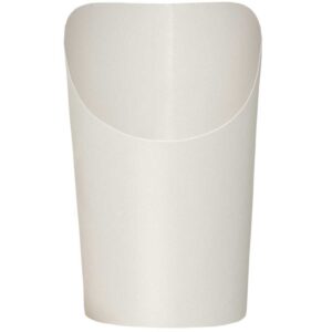 כוסות Scoopy סקופי - B4 לבן חלק - 1000 כוסות