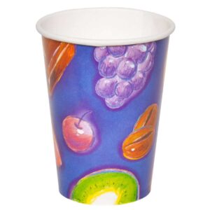 כוסות לשתיה קרה 250 מ״ל סדרת פירות - 1000 כוסות