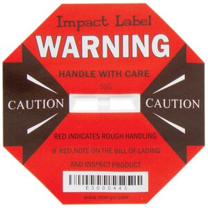 מדבקת שוקים אדום 50g) L-47)