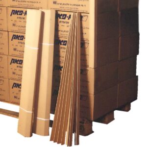 פינת קרטון קשיח לאריזה בבנדים