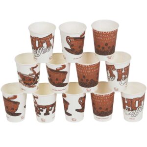 קלאסיק Classic כוסות נייר לשתיה חמה 180 מ”ל - 1000 כוסות