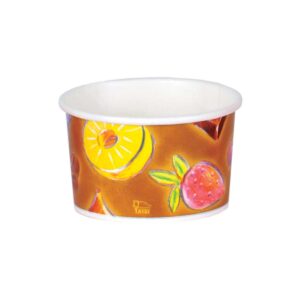כוסות גלידה 125 מ"ל סדרת פירות - 1000 כוסות