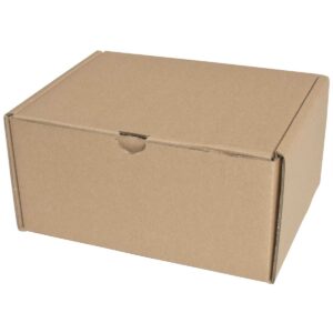 קופסאות קרטון ממבלט B-FLUT חום 240X185X120 מ״מ
