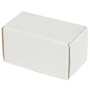 קופסאות קרטון E-FLUT לבן ממבלט 103X57X55 מ״מ