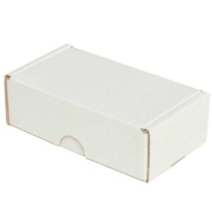 קופסאות קרטון E-FLUT לבן ממבלט 120X70X40 מ״מ