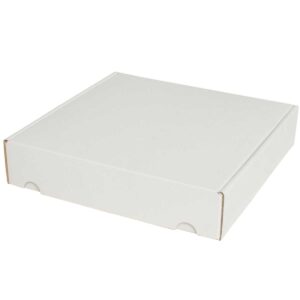 קופסאות קרטון E-FLUT לבן ממבלט 270X270X58 מ״מ
