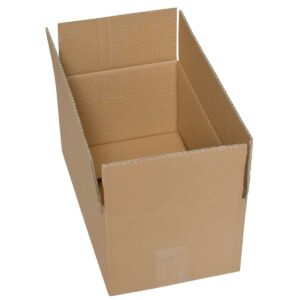 קופסת קרטון חד גלי 350X200X150 מ״מ