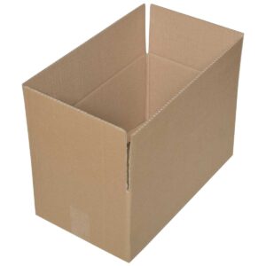 קופסת קרטון חד גלי 410X240X190 מ״מ