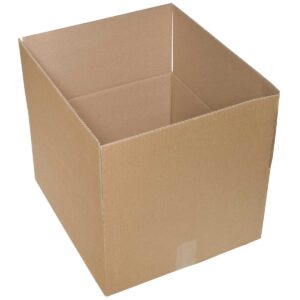 קופסת קרטון חד גלי 430X380X200 מ״מ