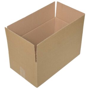 קופסת קרטון חד גלי 484X270X217 מ״מ
